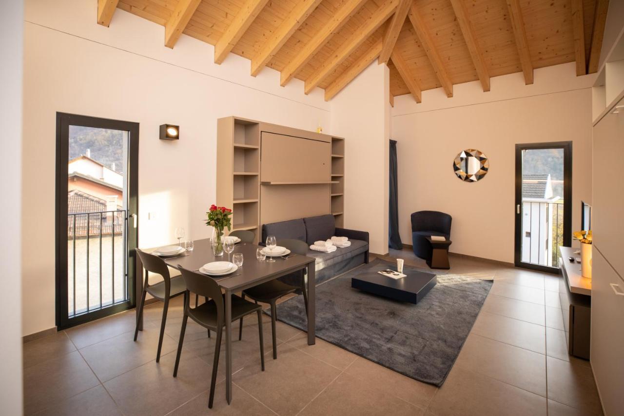 Residenza 3544 Aparthotel Lumino ภายนอก รูปภาพ